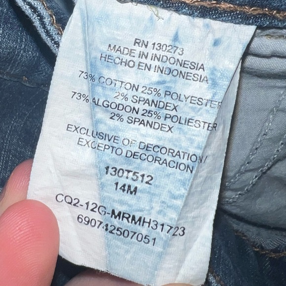 Riders by Lee Bootcut Jeans in Dark Denim | SZ 14M | 130T512 - Picture 10 of 12